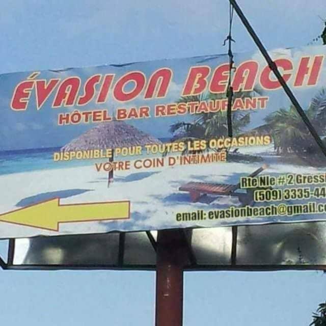 Evasion Beach Hotel Gressier Esterno foto